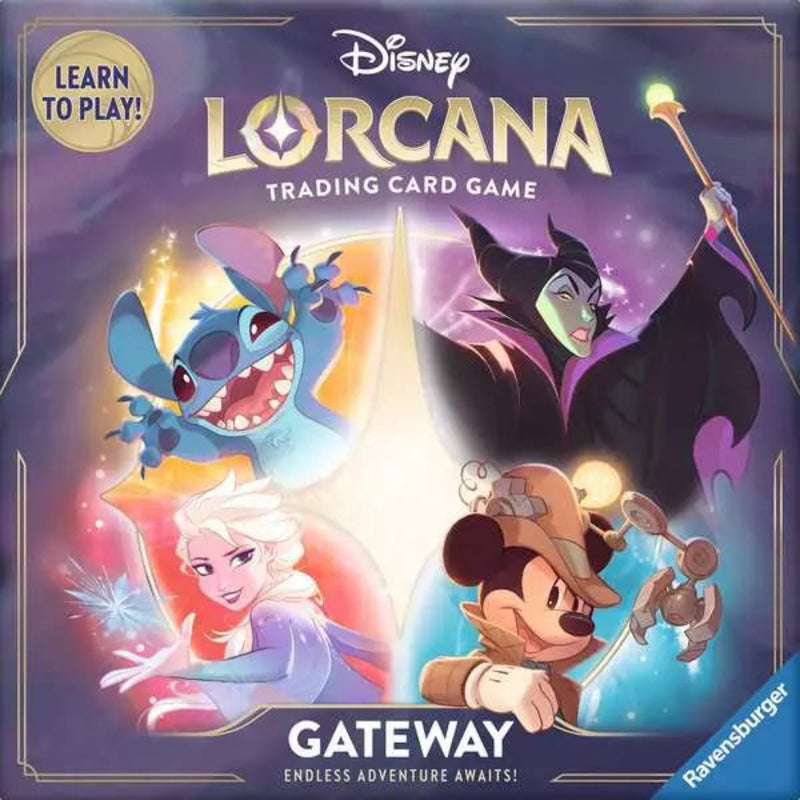 Disney Lorcana Gateway Trading Card Game box featuring Disney characters