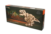 UGears Tyrannosaurus Rex wooden mechanical model kit packaging box