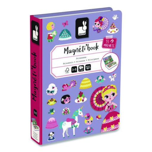 Janod Magneti'Book Princesses magnetic educational toy with princess-themed magnets and activities