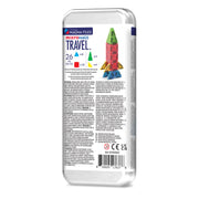 Magna-Tiles microMAGS Travel Set 26 piece magnetic building tiles in clear packaging