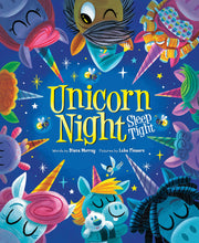 Unicorn Night Sleep Tight children's book cover by Diana Murray and Luke Flowers