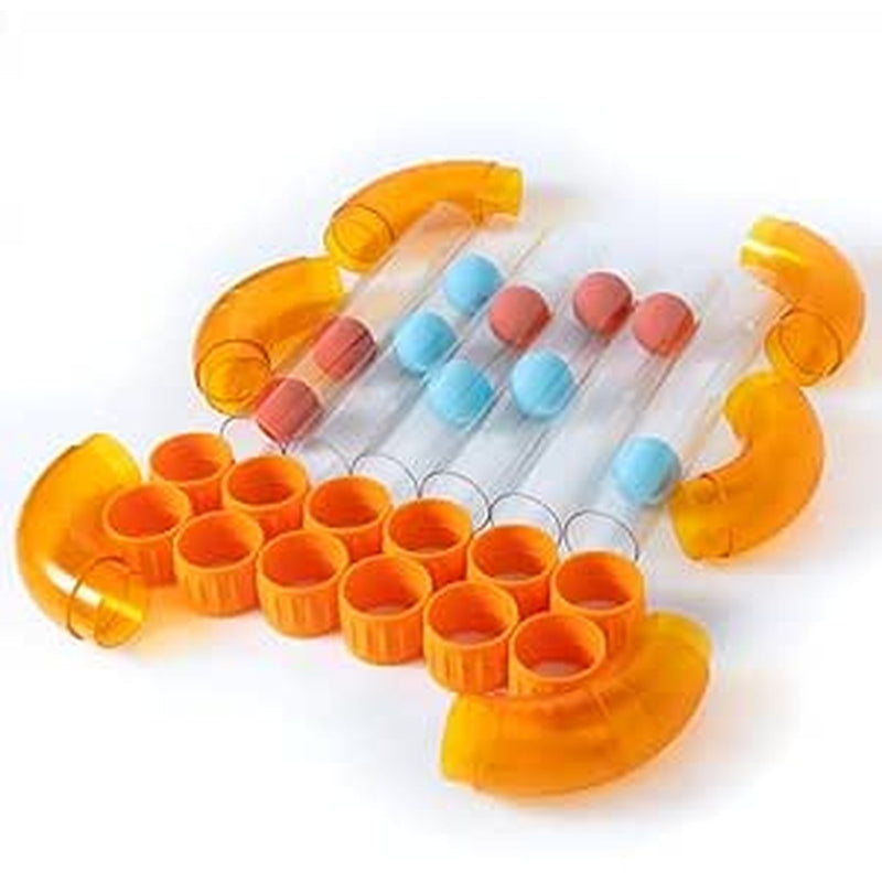 Orange Air Toobz expansion pack with curved tubes and colorful connecting pieces