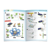SolarFlower assembly instruction manual pages showing setup steps and components