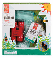 Beetle & Bee Little Birder Kit with binoculars, guide book, and storage bag