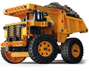 Clementoni XL Haul Truck construction building set toy on white background