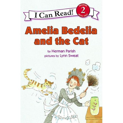 Amelia Bedelia and the Cat children's book cover by Herman Parish with illustrations