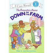 The Berenstain Bears Down on the Farm I Can Read Level 1 book cover