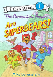 The Berenstain Bears Are SuperBears I Can Read book cover by Mike Berenstain