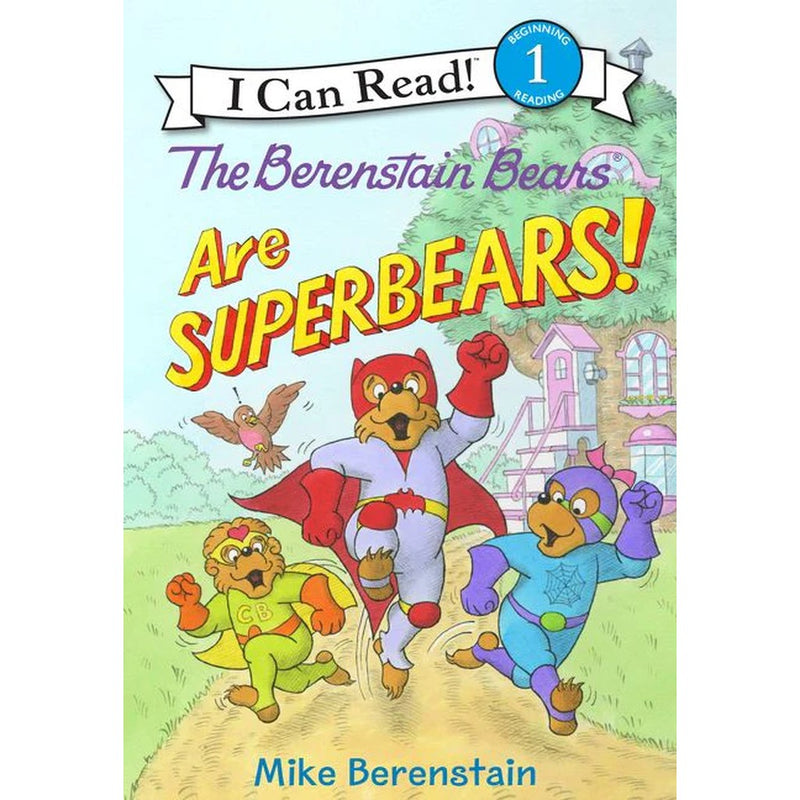 The Berenstain Bears Are SuperBears I Can Read book cover by Mike Berenstain