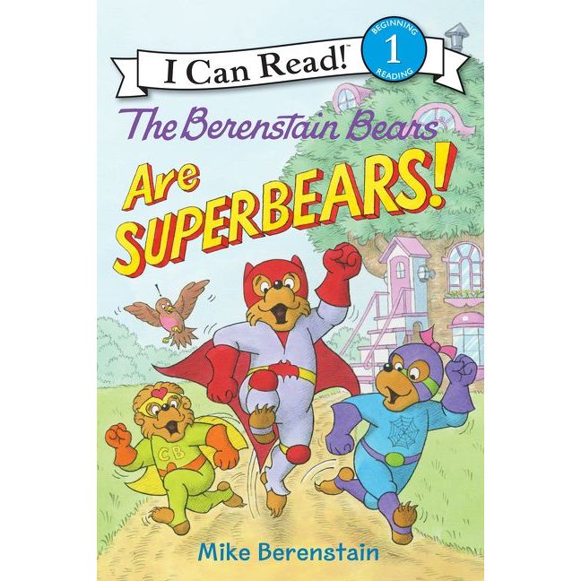 Berenstain Bears Are SuperBears I Can Read Level 1 book cover by Mike Berenstain