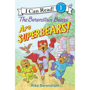 Berenstain Bears Are SuperBears I Can Read Level 1 book cover by Mike Berenstain