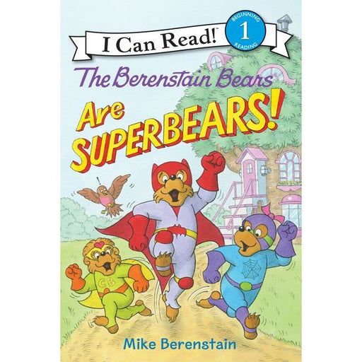 Berenstain Bears Are SuperBears I Can Read Level 1 book cover by Mike Berenstain