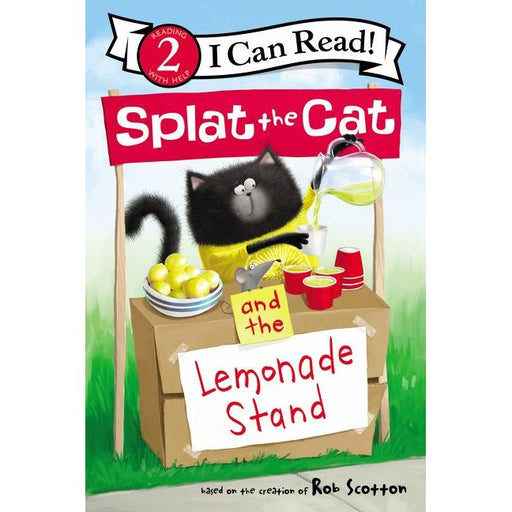 Splat the Cat and the Lemonade Stand I Can Read Level 2 book cover
