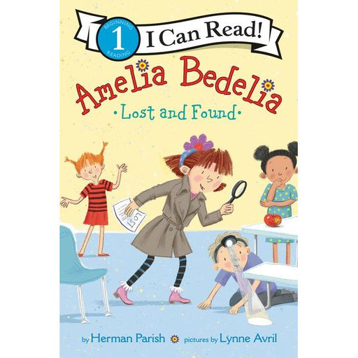 Amelia Bedelia Lost and Found I Can Read Level 1 book cover by Herman Parish