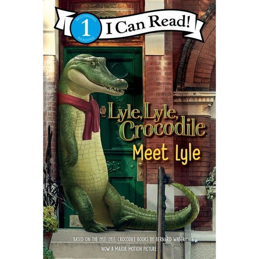 Lyle Lyle Crocodile Meet Lyle children's book cover featuring green crocodile character