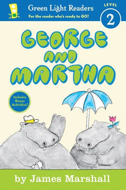 George and Martha Level 2 Green Light Reader book cover by James Marshall