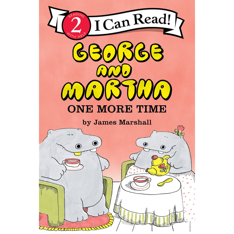 George and Martha One More Time children's book cover by James Marshall
