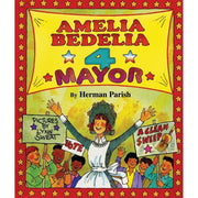 Amelia Bedelia 4 Mayor children's book cover by Herman Parish with illustrations by Lynn Sweat