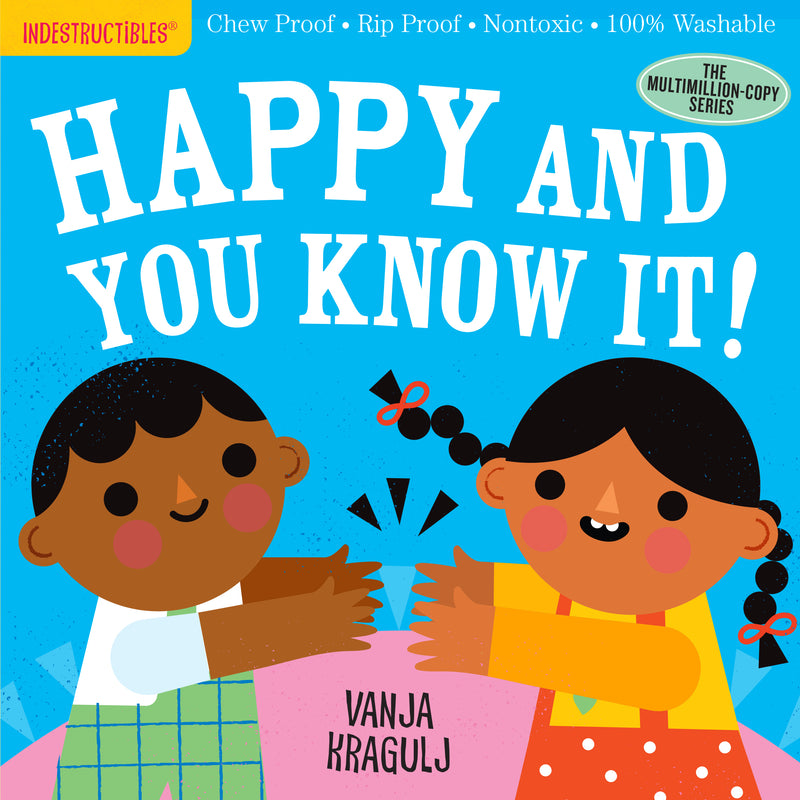 Indestructibles Happy and You Know It children's book cover by Vanja Kragulj