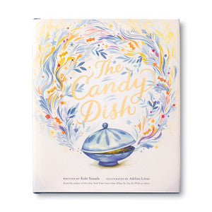 The Candy Dish book by Compendium with decorative floral wreath cover design