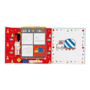 Floss & Rock Construction Learn to Draw activity book with drawing tutorials and construction vehicle theme