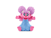 Tonie Abby Cadabby figure with purple pigtails, pink fur, and blue dress sitting