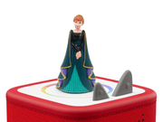Tonie Disney Frozen 2 Anna figurine on red Toniebox with rocks
