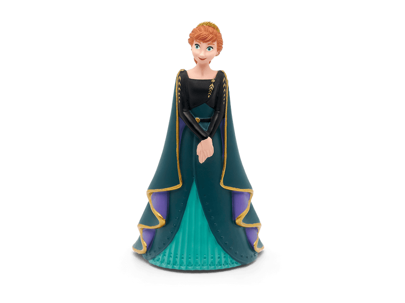 Tonie Disney Frozen 2 Anna figurine in dark teal coronation dress with cape