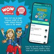 Wow in the World Sea Creatures Aquarium with exclusive podcast content and mobile app interface