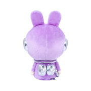 Purple Momiji Astro Hop large plush toy with bunny ears and silver accents