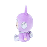 Purple Momiji Astro Hop large plush toy with space helmet and silver accents