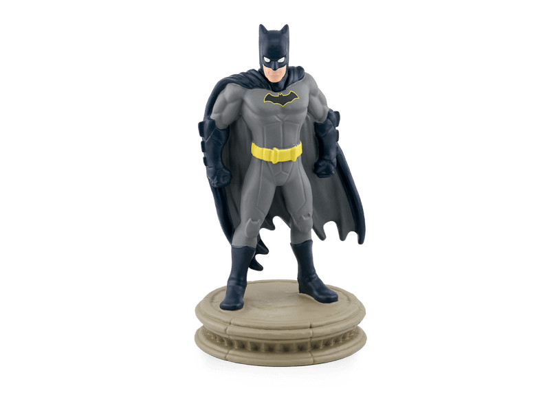 DC Batman Tonie figurine on circular base with gray and black costume
