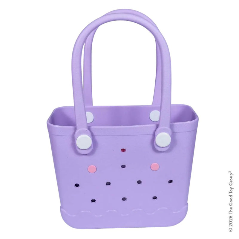 Beach Tote Bag w/Charms | Bowtiful