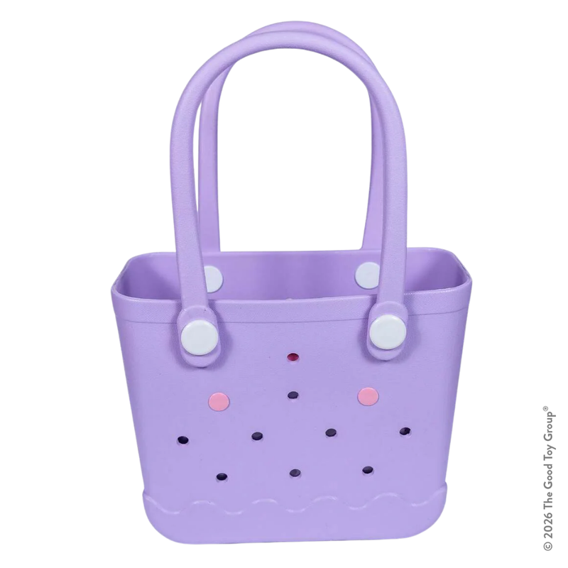 Beach Tote Bag w/Charms | Bowtiful