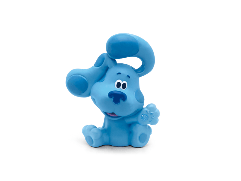 Blue dog character Tonie figurine from Blues Clues sitting on circular base