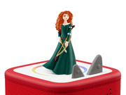 Tonie Disney Brave figurine with Merida character on red Toniebox speaker base
