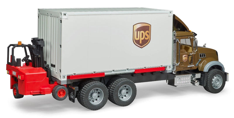 MACK Granite UPS Logistics Truck & Forklift
