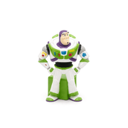 Buzz Lightyear Tonie figure in white and green space suit on white background