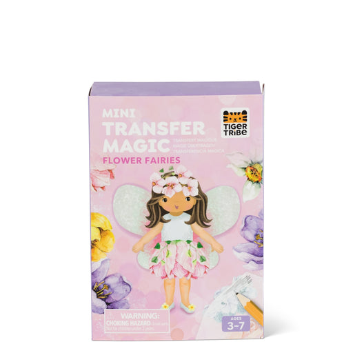 Tiger Tribe Mini Transfer Magic Flower Fairies craft kit box on white background