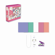 Bijoux Box jewelry making kit with clay, tools, chains and hardware components displayed