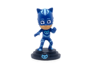 Blue PJ Masks Catboy Tonie figure on black base with owl symbol