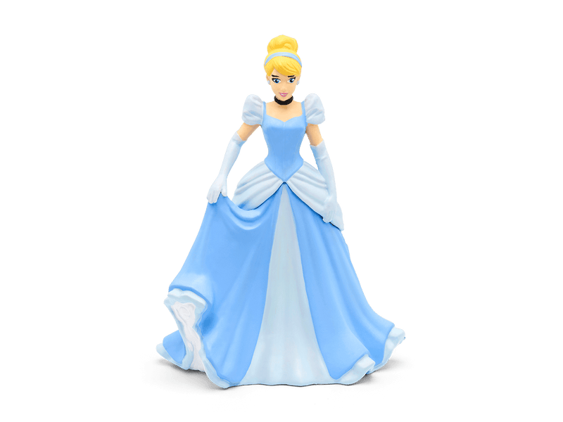 Cinderella Tonie figurine in blue ball gown with blonde hair and tiara