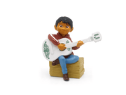 Tonie Disney Coco figurine showing Miguel with guitar sitting on wooden crate