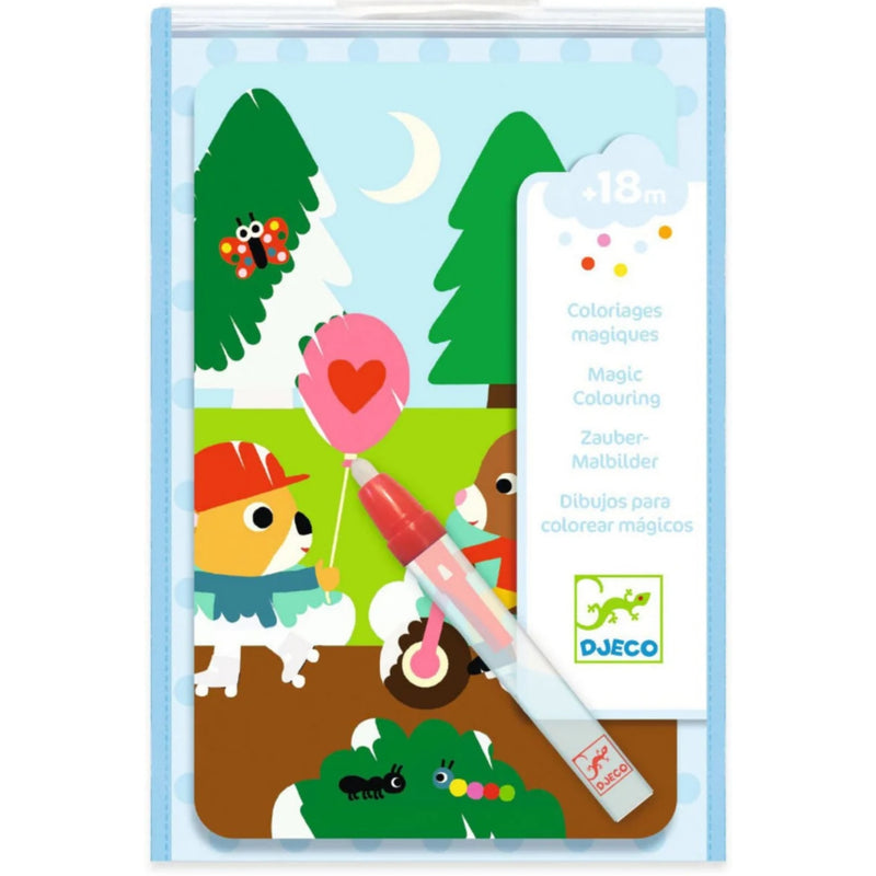  DJECO Magic Colouring set for toddlers 18 months plus with marker pen included.