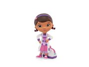 Tonie Disney Doc McStuffins character figurine in white lab coat and purple outfit