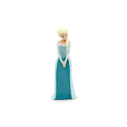 Elsa Tonie figurine from Disney Frozen in blue dress on white background