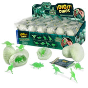 Thames & Kosmos I Dig It Glow-in-the-Dark Dino Egg excavation kit with display box