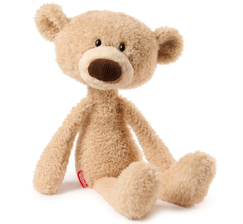 Tan GUND Forever Friends Promise Toothpick Bear plush sitting on a white background
