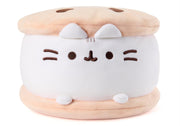 Pusheen Cookie Ice Cream Sandwich Squisheen 11-inch plush on a white background