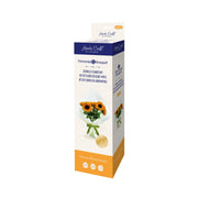 Hands Craft Perennial Bouquet Chenille Sunflower Kit packaging showing finished sunflower bouquet